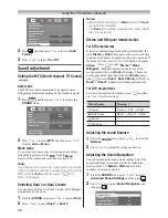 Preview for 26 page of Toshiba 42XL700A Owner'S Manual