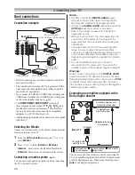 Preview for 40 page of Toshiba 42XL700A Owner'S Manual