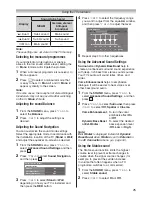 Preview for 25 page of Toshiba 42XL700E Owner'S Manual