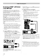 Предварительный просмотр 16 страницы Toshiba 42XV540 Owner'S Manual