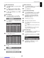 Preview for 23 page of Toshiba 42YL863B Owner'S Manual