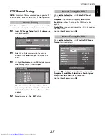 Preview for 27 page of Toshiba 42YL863B Owner'S Manual