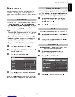 Preview for 41 page of Toshiba 42YL863B Owner'S Manual