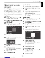 Preview for 45 page of Toshiba 42YL863B Owner'S Manual