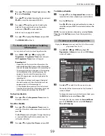 Preview for 59 page of Toshiba 42YL863B Owner'S Manual