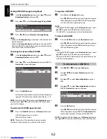 Preview for 62 page of Toshiba 42YL863B Owner'S Manual