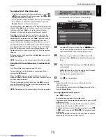 Preview for 75 page of Toshiba 42YL863B Owner'S Manual