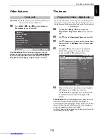 Preview for 79 page of Toshiba 42YL863B Owner'S Manual