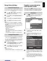 Preview for 81 page of Toshiba 42YL863B Owner'S Manual