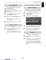 Preview for 87 page of Toshiba 42YL863B Owner'S Manual