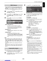 Preview for 91 page of Toshiba 42YL863B Owner'S Manual