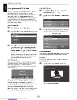 Preview for 92 page of Toshiba 42YL863B Owner'S Manual