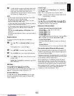 Preview for 93 page of Toshiba 42YL863B Owner'S Manual