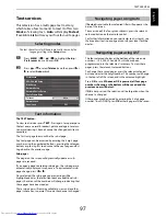 Preview for 97 page of Toshiba 42YL863B Owner'S Manual