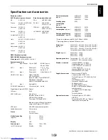 Preview for 109 page of Toshiba 42YL863B Owner'S Manual