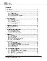 Preview for 7 page of Toshiba 4300 series Installation And Operation Manual