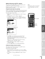 Preview for 21 page of Toshiba 43H72 Owner'S Manual