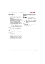 Preview for 88 page of Toshiba 43L310U Manual