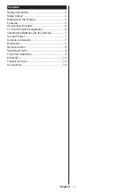 Preview for 2 page of Toshiba 43L3653DB Operating Instructions Manual