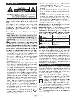 Preview for 3 page of Toshiba 43L3753DB Operating Instructions Manual