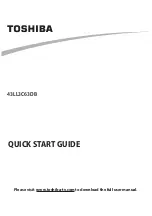 Preview for 1 page of Toshiba 43LL3C63DB Quick Start Manual