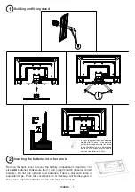 Preview for 2 page of Toshiba 43LL3C63DB Quick Start Manual