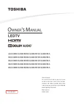 Preview for 2 page of Toshiba 43U5069 Owner'S Manual