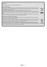 Preview for 5 page of Toshiba 43U6663DB Operating Instructions Manual