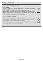 Preview for 33 page of Toshiba 43UA3A Series Operating Instructions Manual