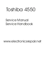 Toshiba 4550 Service Manual предпросмотр