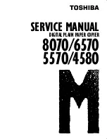 Preview for 1 page of Toshiba 4580 Service Manual