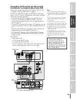 Предварительный просмотр 13 страницы Toshiba 46HM84 - 46" Rear Projection TV Owner'S Manual