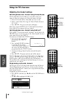 Предварительный просмотр 26 страницы Toshiba 46HM84 - 46" Rear Projection TV Owner'S Manual