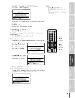 Предварительный просмотр 27 страницы Toshiba 46HM84 - 46" Rear Projection TV Owner'S Manual