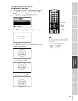 Предварительный просмотр 31 страницы Toshiba 46HM84 - 46" Rear Projection TV Owner'S Manual