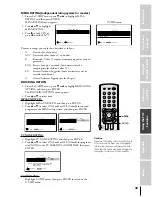 Предварительный просмотр 39 страницы Toshiba 46HM84 - 46" Rear Projection TV Owner'S Manual