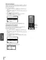 Предварительный просмотр 44 страницы Toshiba 46HM84 - 46" Rear Projection TV Owner'S Manual