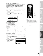 Предварительный просмотр 45 страницы Toshiba 46HM84 - 46" Rear Projection TV Owner'S Manual