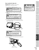 Предварительный просмотр 57 страницы Toshiba 46HM84 - 46" Rear Projection TV Owner'S Manual