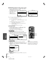 Предварительный просмотр 42 страницы Toshiba 46HMX85 Owner'S Manual