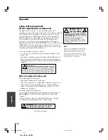 Предварительный просмотр 60 страницы Toshiba 46HMX85 Owner'S Manual