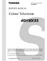 Toshiba 46HMX85 Service Manual preview