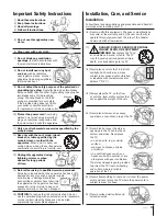 Preview for 3 page of Toshiba 46HX83 Owner'S Manual