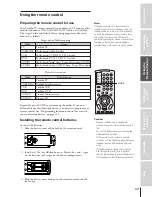 Preview for 17 page of Toshiba 46HX83 Owner'S Manual