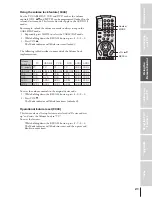 Preview for 21 page of Toshiba 46HX83 Owner'S Manual