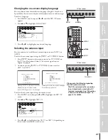 Preview for 27 page of Toshiba 46HX83 Owner'S Manual