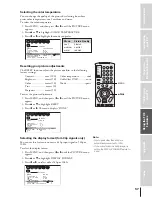 Preview for 57 page of Toshiba 46HX83 Owner'S Manual