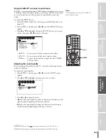 Preview for 63 page of Toshiba 46HX83 Owner'S Manual