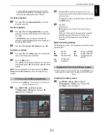 Preview for 51 page of Toshiba 46TL963B Owner'S Manual