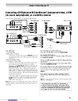 Предварительный просмотр 15 страницы Toshiba 46UX600U Owner'S Manual